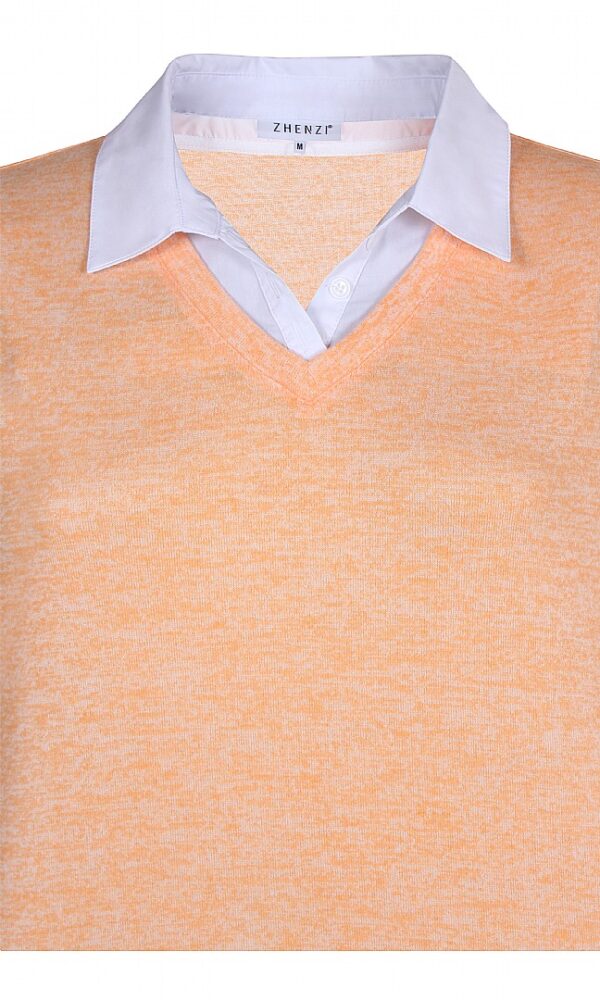 2712438 Emerie skjorte Zhenzi orange