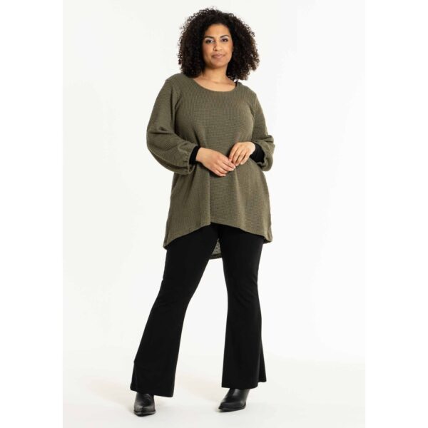 S241861 f olive Asiya stik bluse - tunika Studio