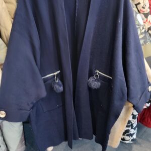 A-8032 cardigan jakke blue JanneK