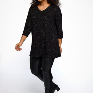 S256812 - Black with gold-silver dots Ditte Studio