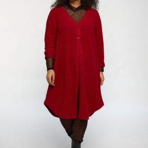 S256850 - Red - Anne-Birte Cardigan Studio