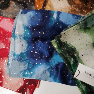 VT3740 JanneK aflangt tørklæde rød