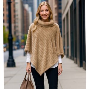 vt2602b poncho Camel Vanting