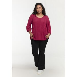 s261844 p pink Ilana stikket bluse studio