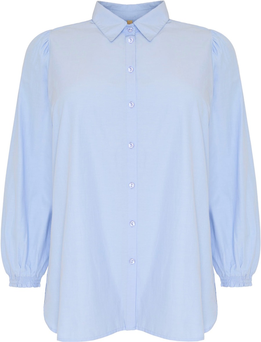 Cassiopeia, Lonetta Skjorte, Blue, Style Lonettablue