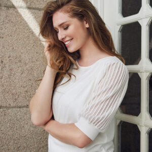 161-06025-06440R Strik Bluse Sunday