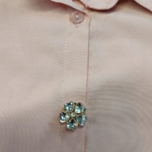 LM knappe smykke krystal blomst