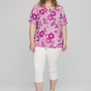 S263815 - White with pink flowers - Extra 1 Lonny bluse Studio