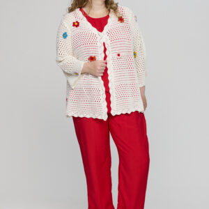 S263820 - White - Extra 4 Amaya cardigan Studio