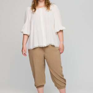 S263832 - White - Extra 1 Antonia cardigan bluse Studio