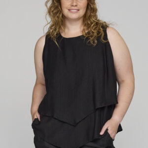 S263837 - Black - Extra 3 Aubrey top Studio