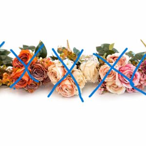 VT2773F - bordeaux blomsterbuket