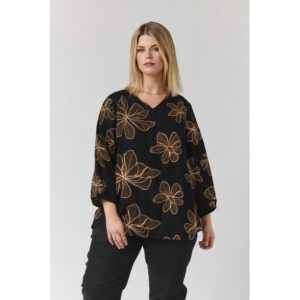 s266871 Emmy bluse med blomster Studio